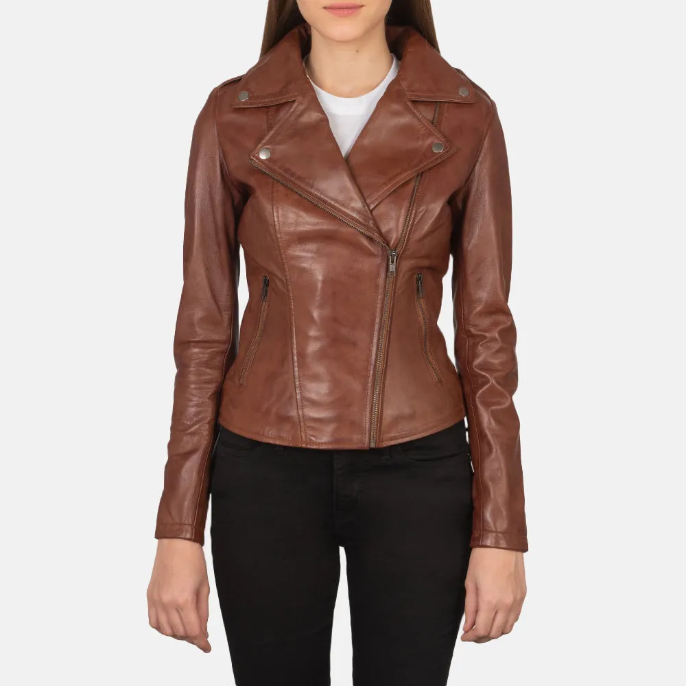 Recall Leather Biker Jacket