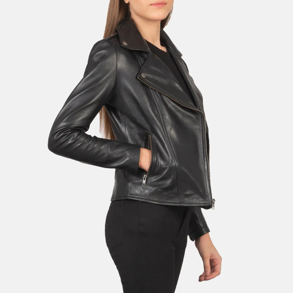 Recall Leather Biker Jacket