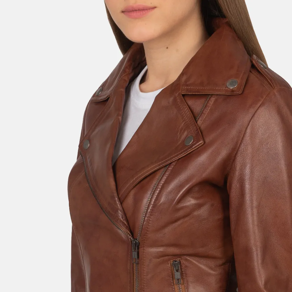 Recall Leather Biker Jacket
