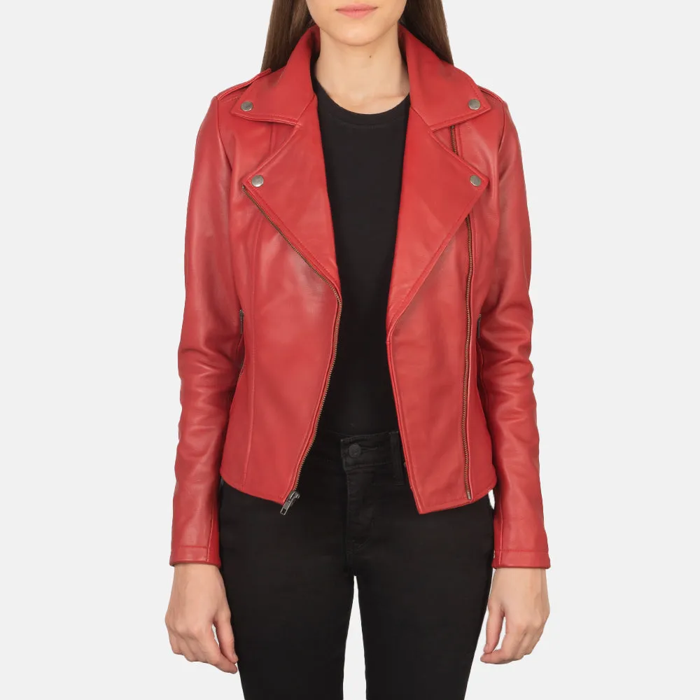Recall Leather Biker Jacket