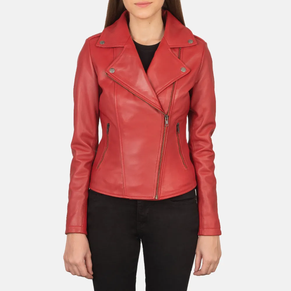 Recall Leather Biker Jacket
