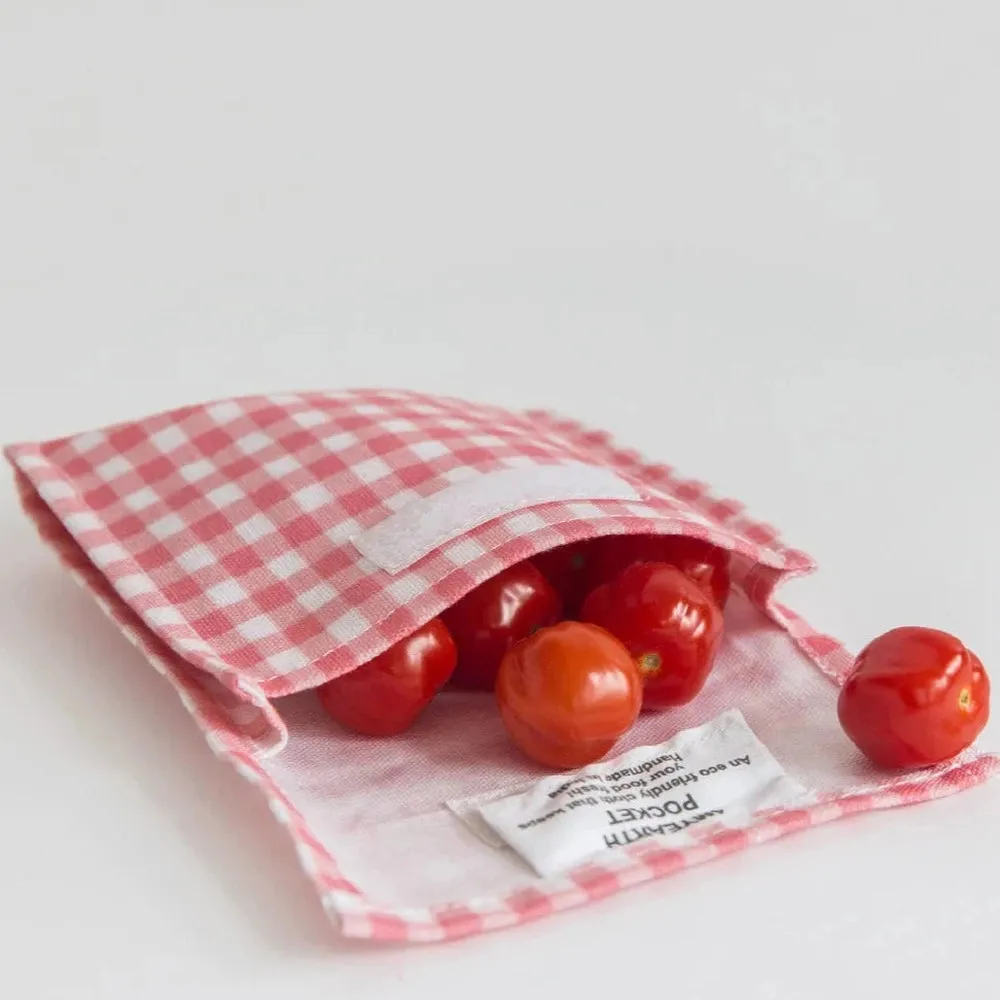 Reusable Cotton Food Pockets