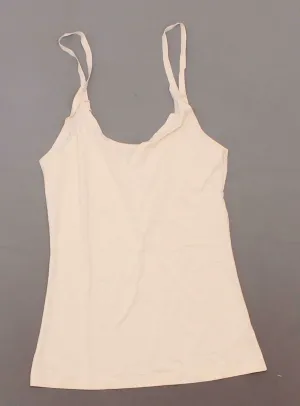 Rhonda Shear Women's Lightweight Everyday V Neck Camisole Peachy Nude Small