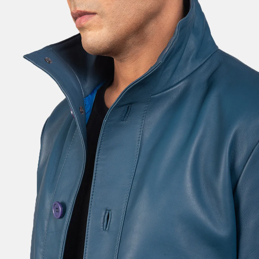 Roamer Leather Bomber Jacket
