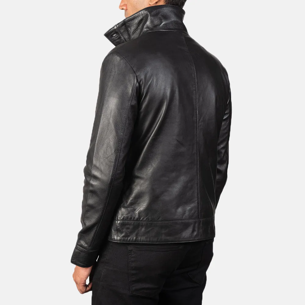 Roamer Leather Bomber Jacket