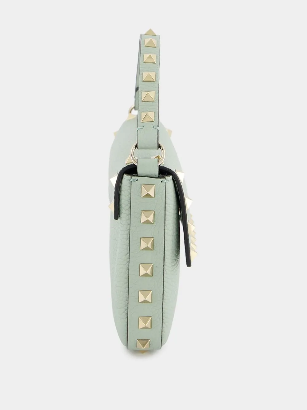 Rockstud Leather Mini Bag