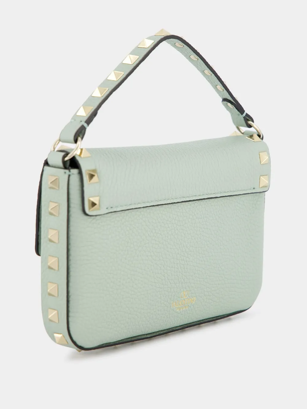 Rockstud Leather Mini Bag