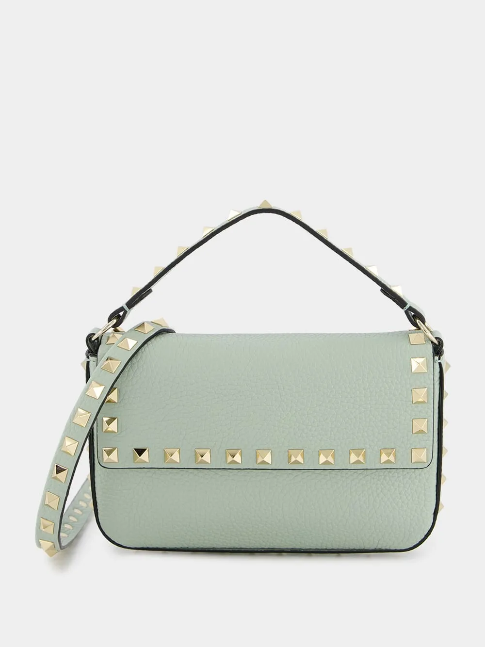 Rockstud Leather Mini Bag
