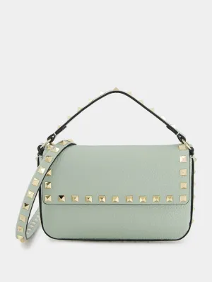 Rockstud Leather Mini Bag