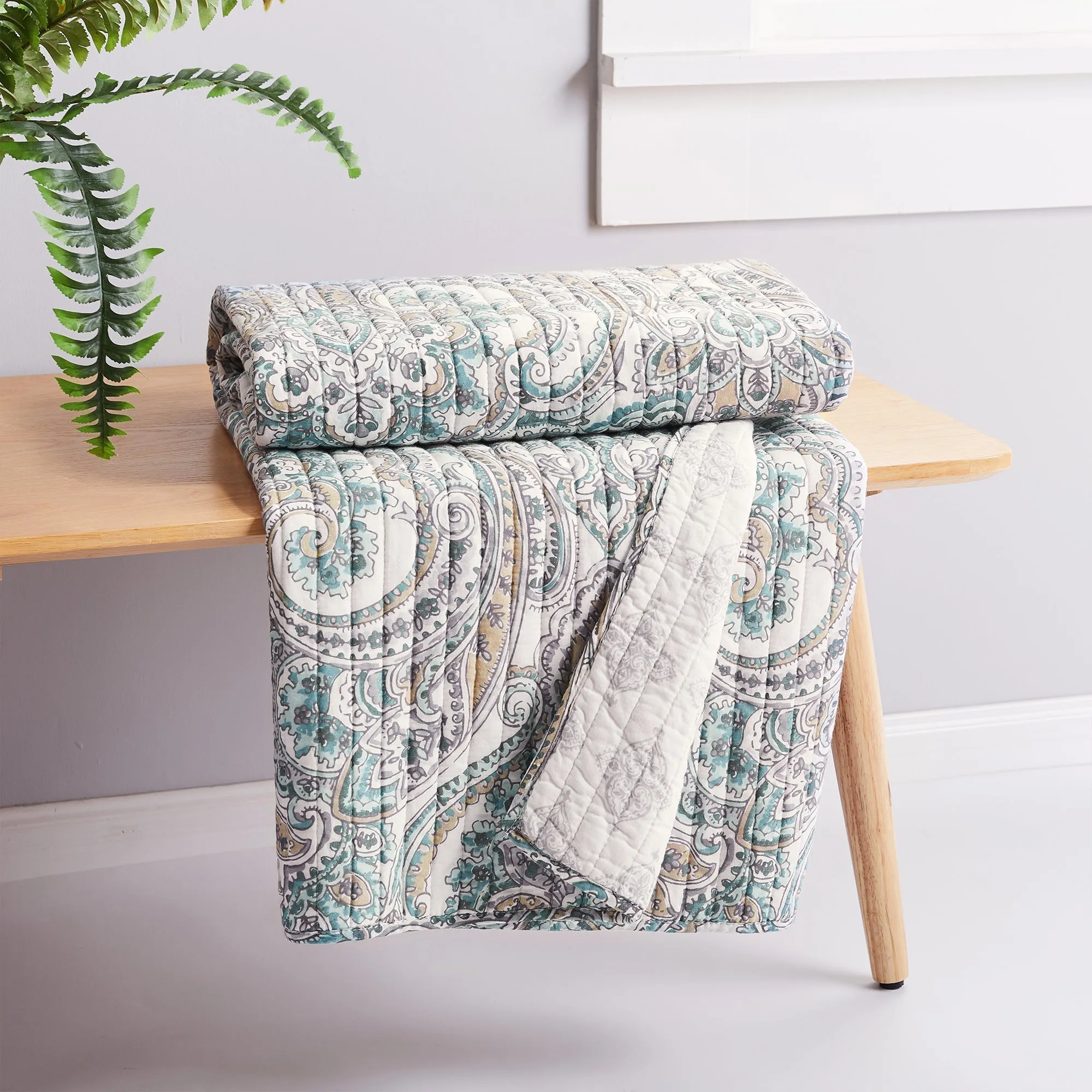 Rome Quilted Throw