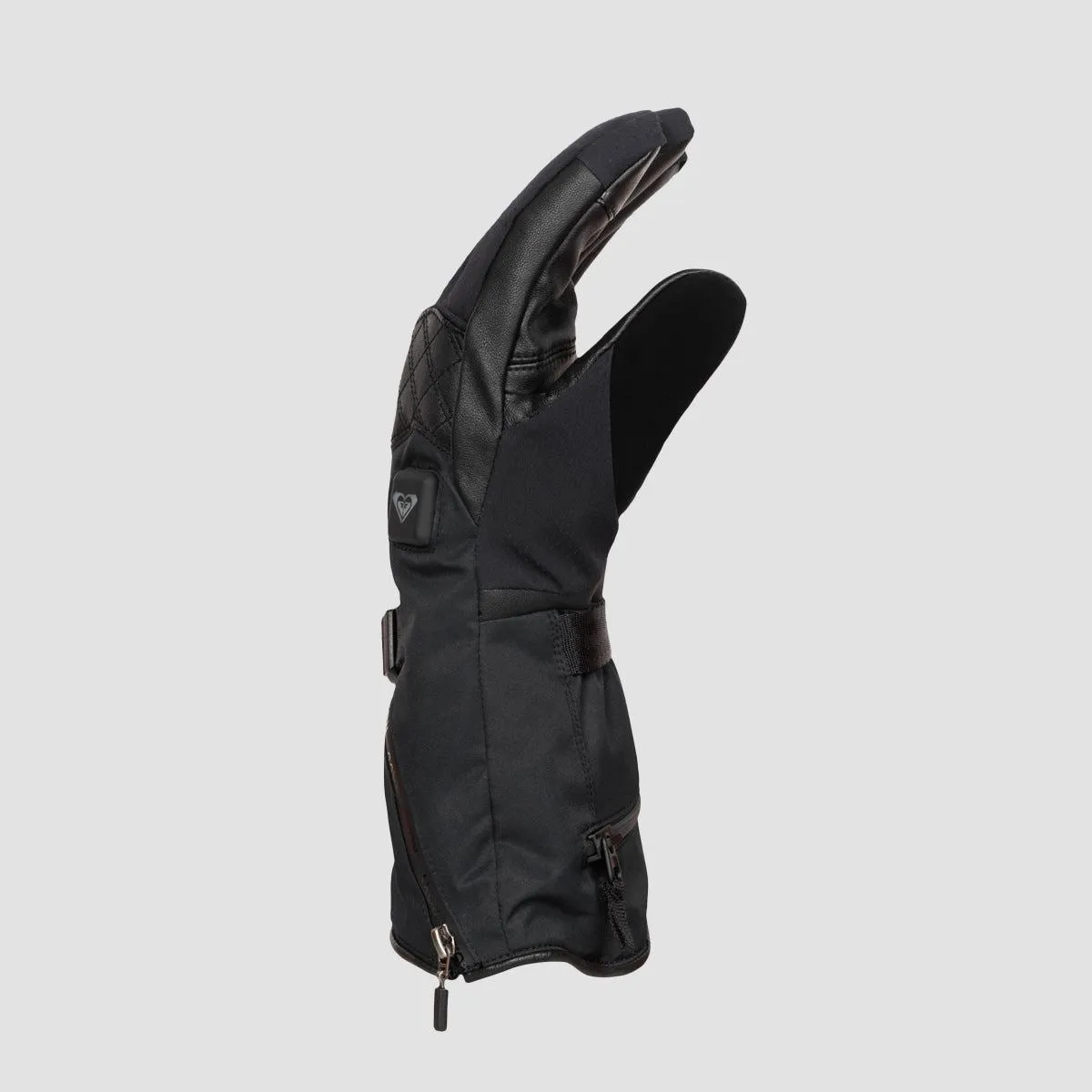 Roxy Sierra Warmlink Snow Gloves True Black - Womens