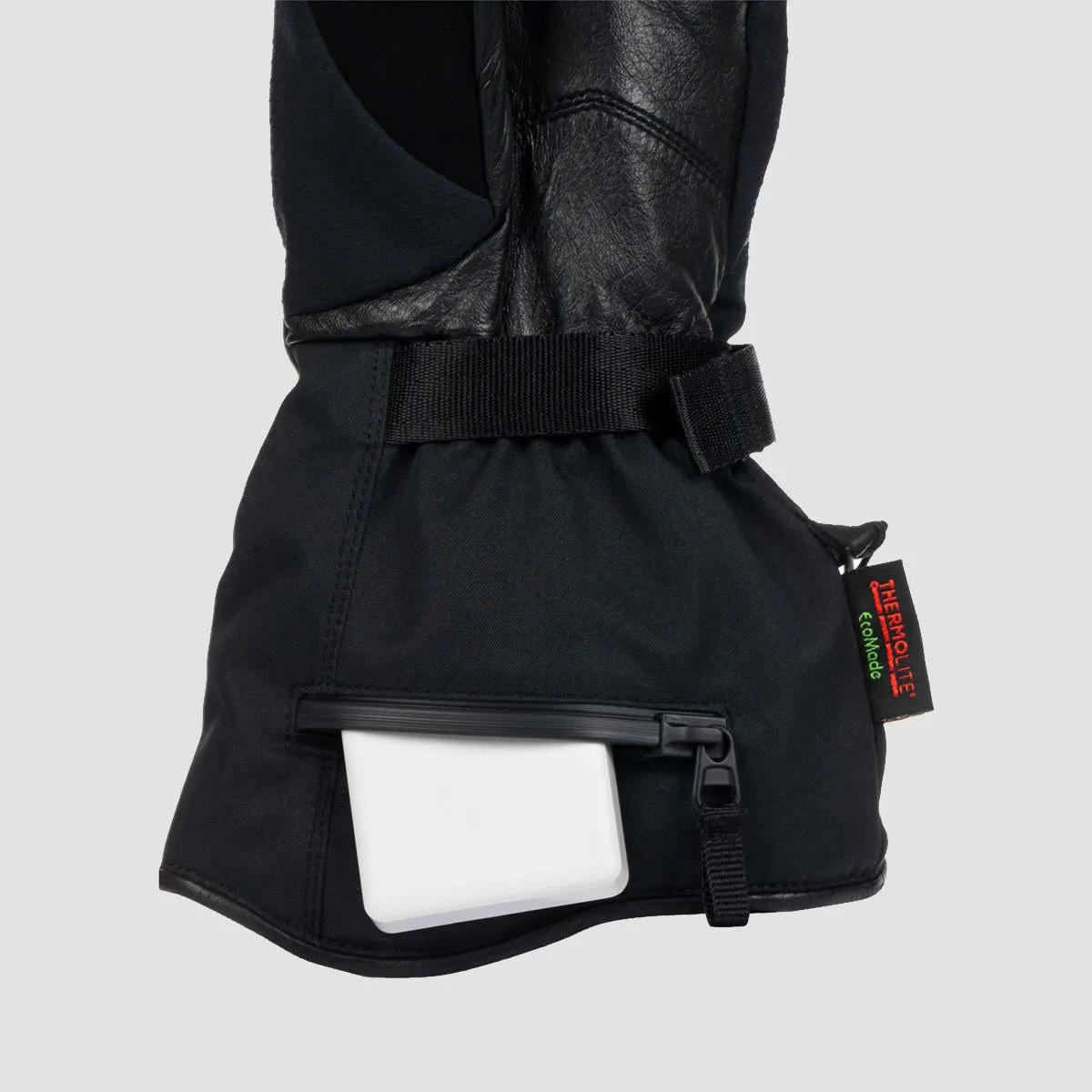 Roxy Sierra Warmlink Snow Gloves True Black - Womens