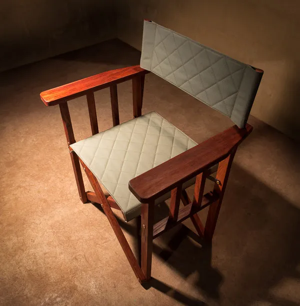 Safari Quilted Canvas Director's Chair