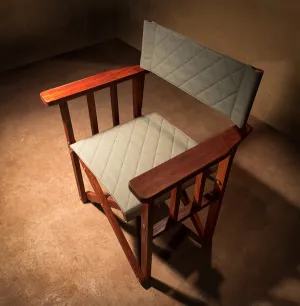 Safari Quilted Canvas Director's Chair