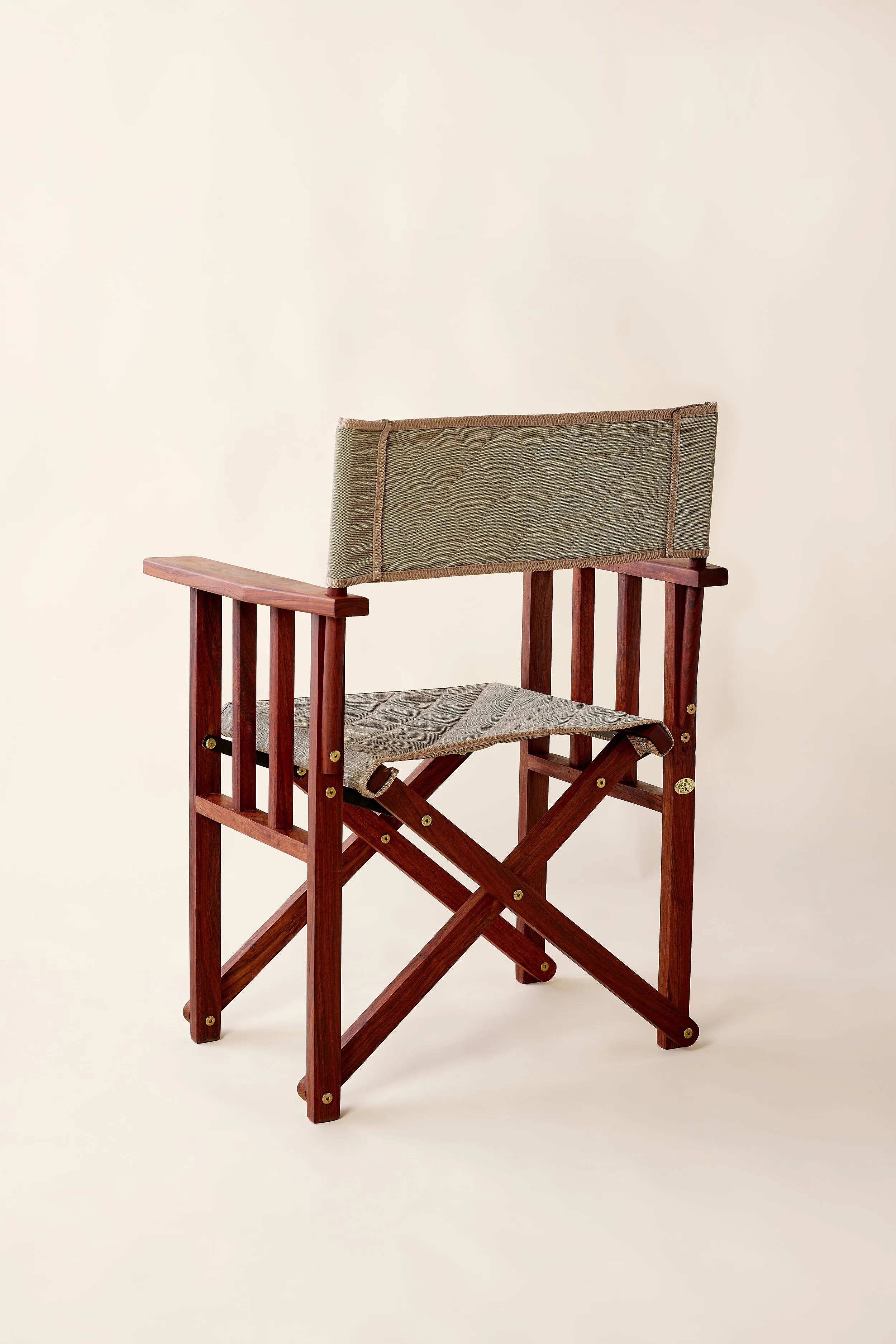 Safari Quilted Canvas Director's Chair