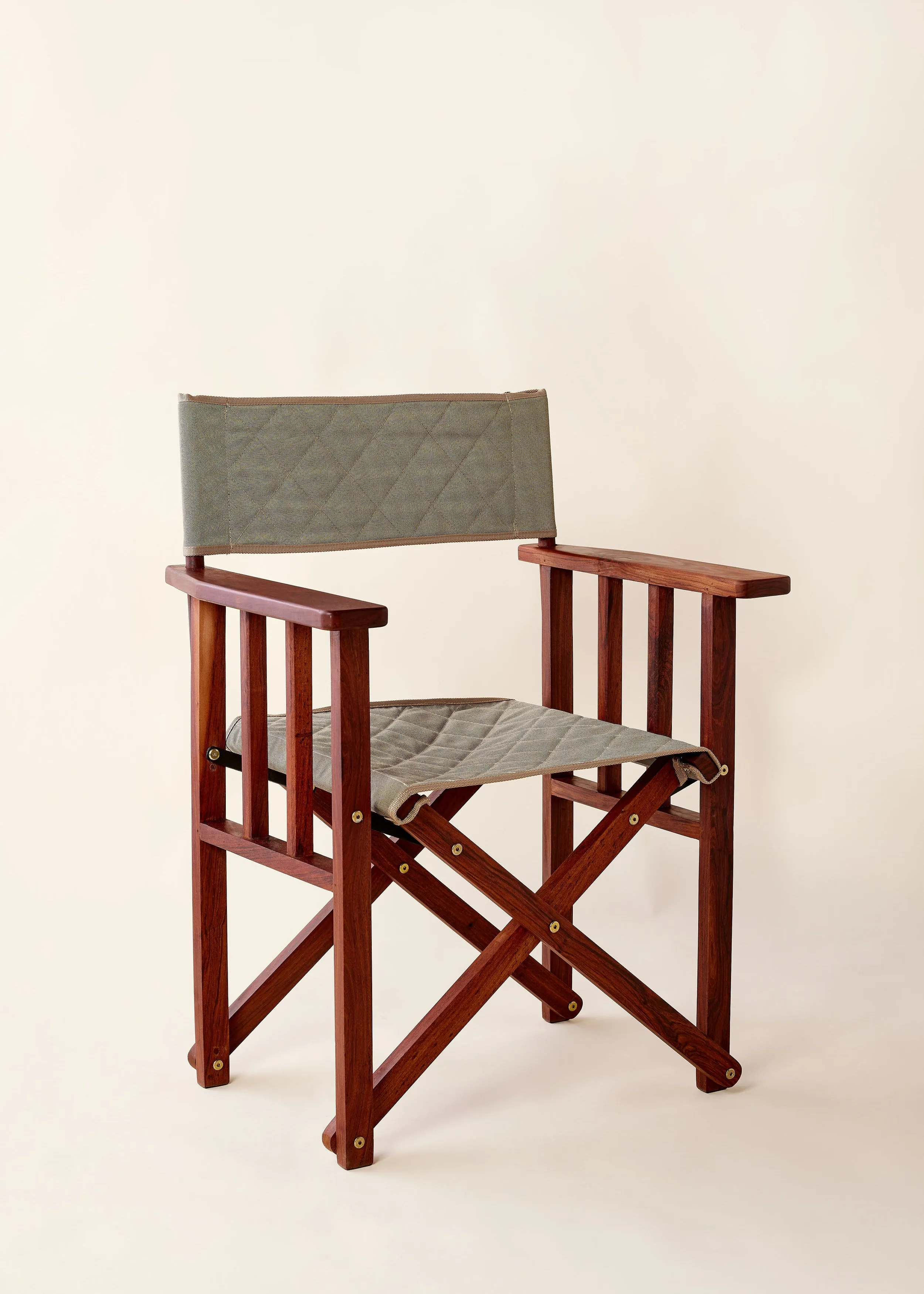 Safari Quilted Canvas Director's Chair