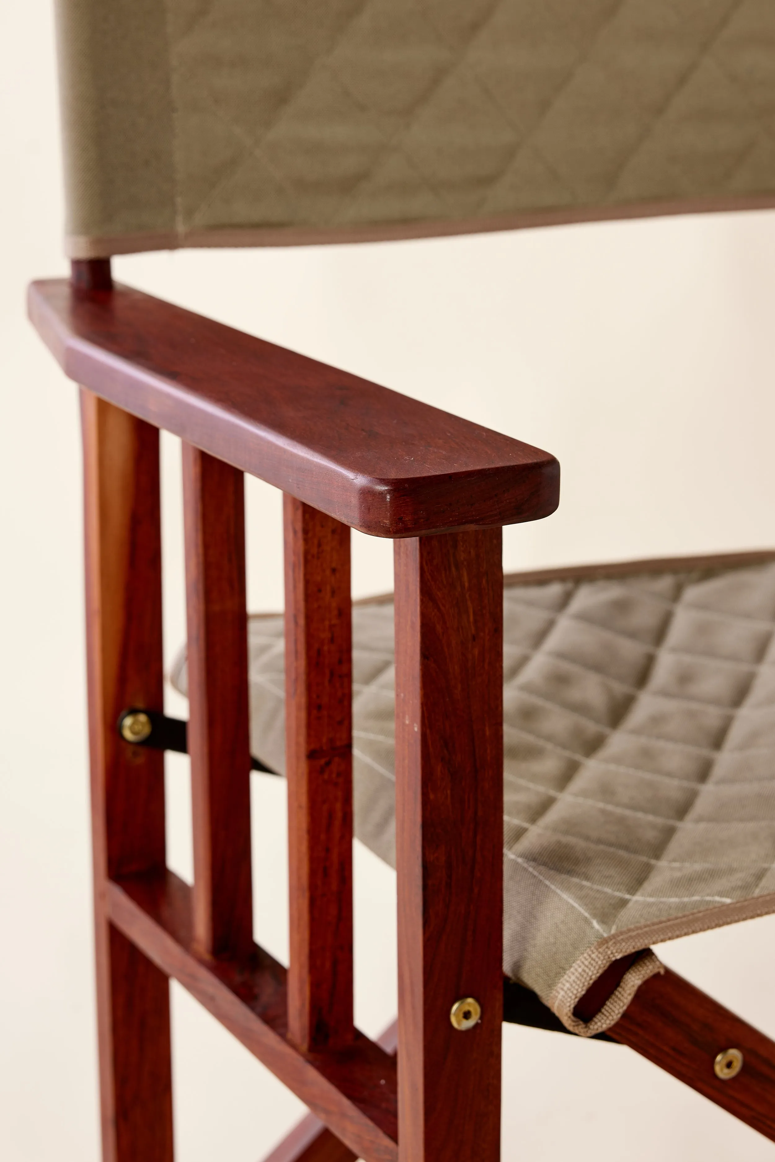 Safari Quilted Canvas Director's Chair