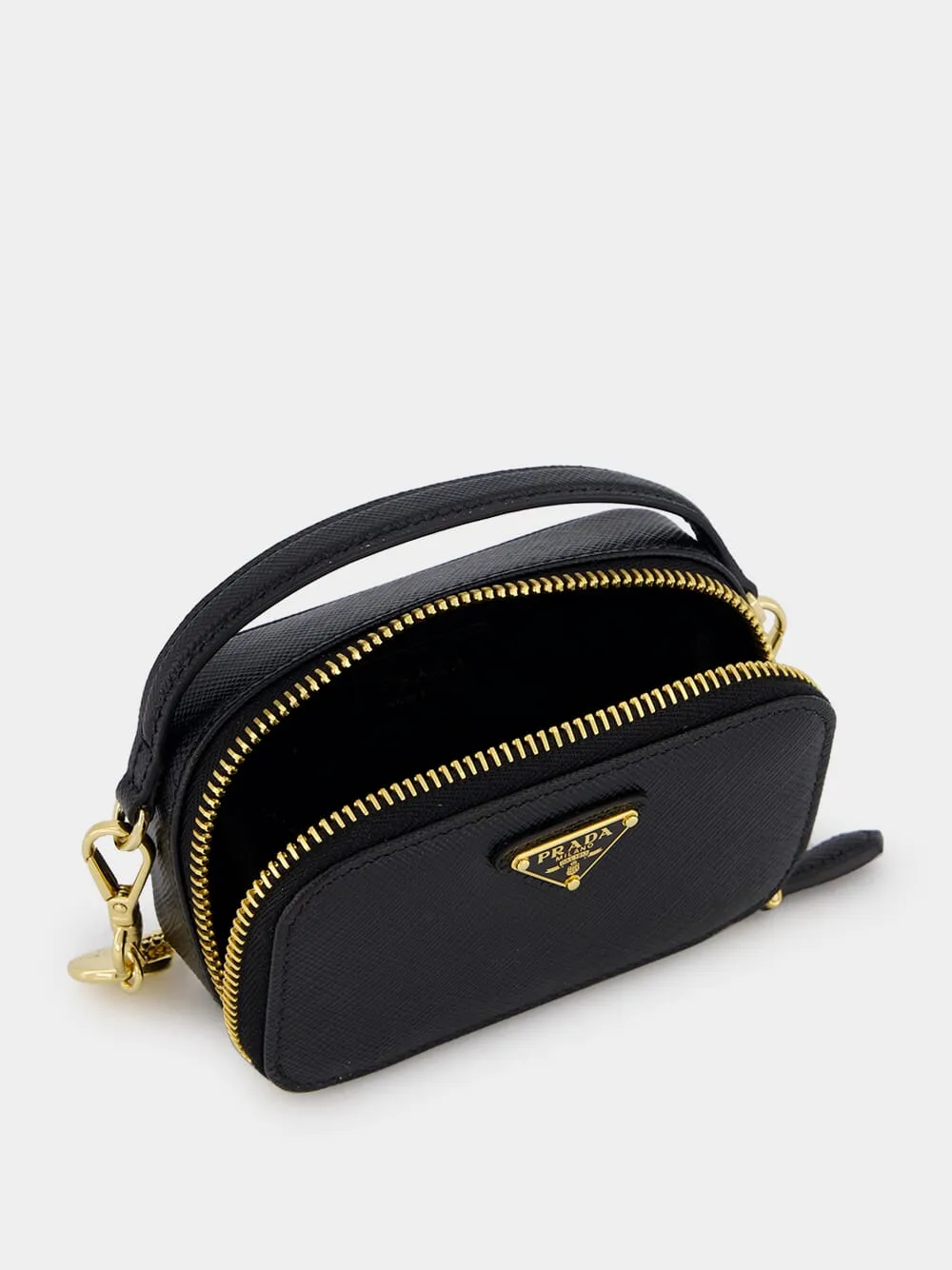Saffiano Leather Mini-Pouch