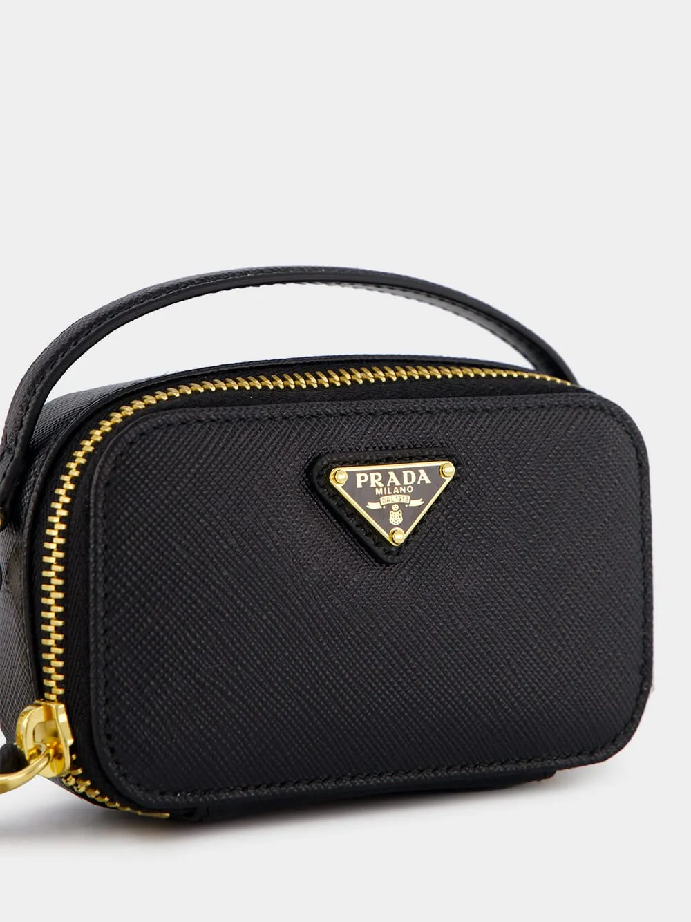 Saffiano Leather Mini-Pouch