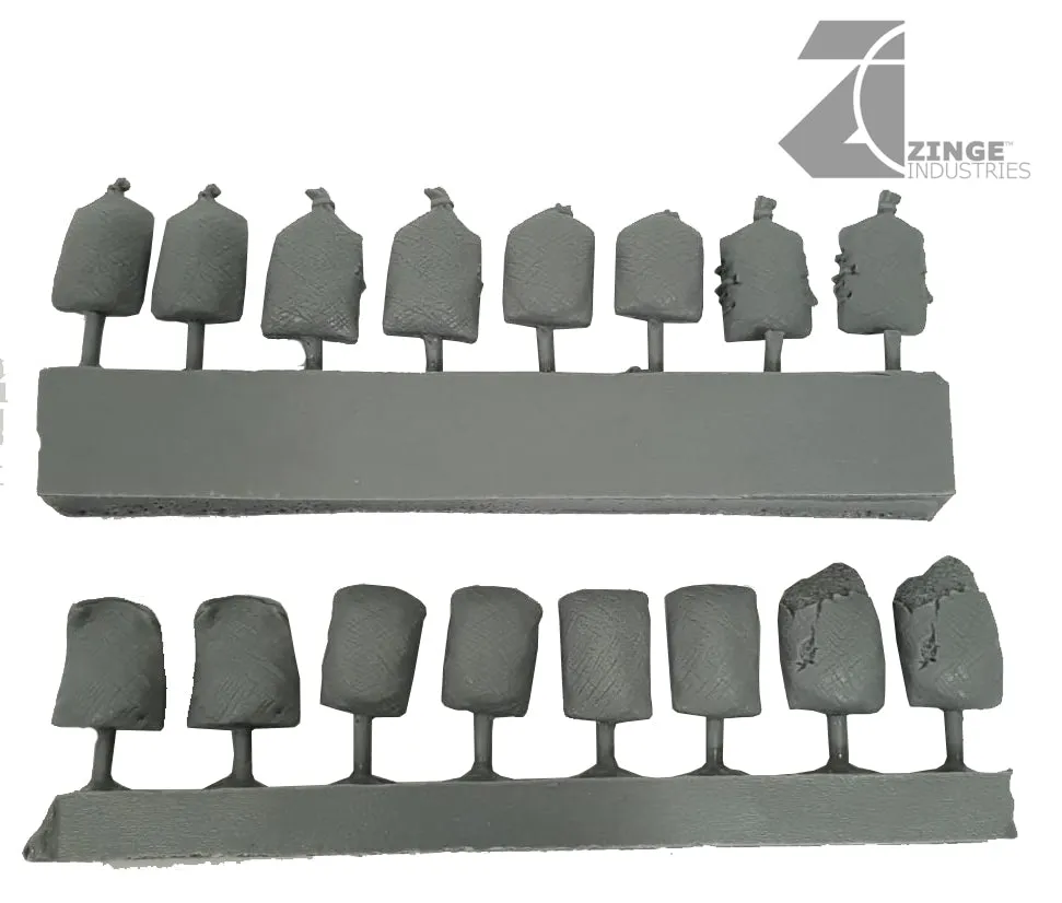 Sand Bags - 28mm Heroic Scale - Set of 16