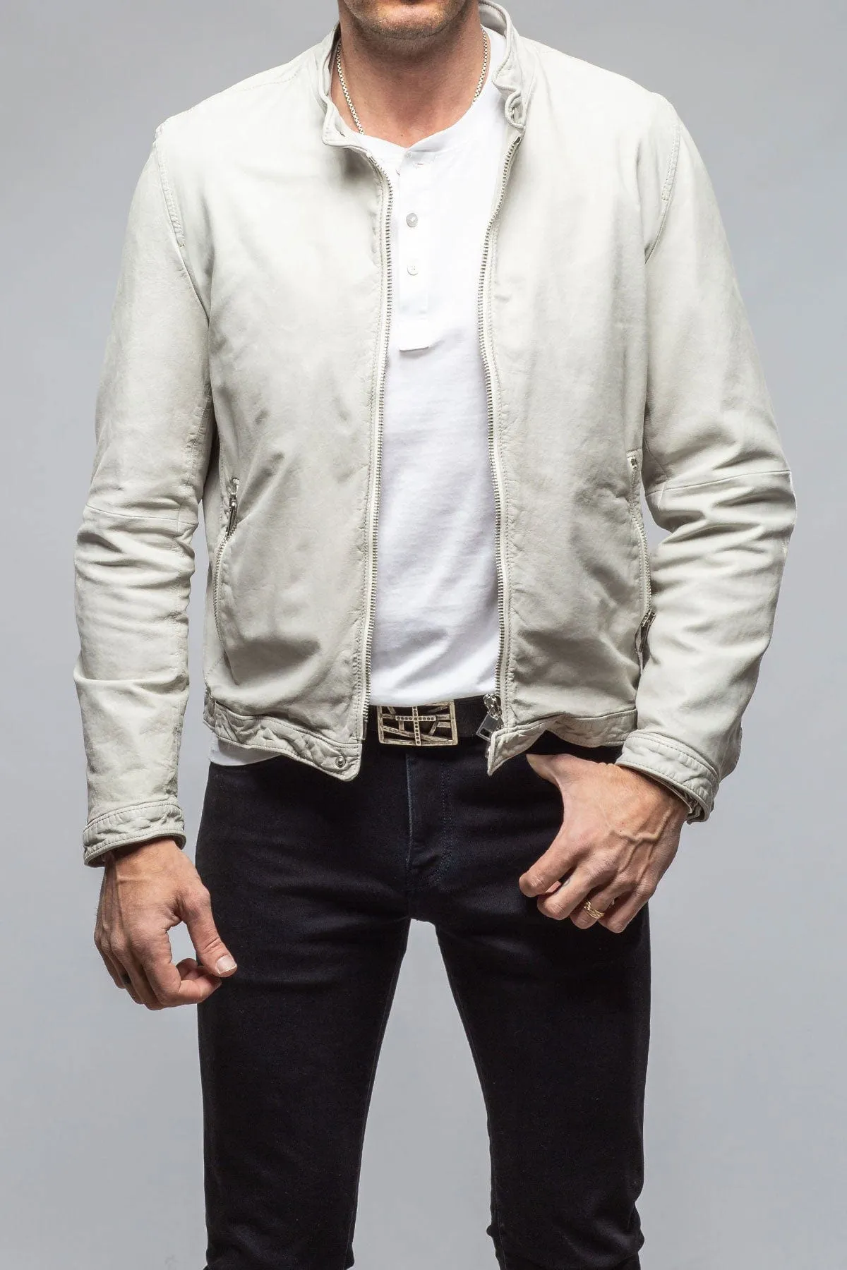Scout Moto Jacket In White