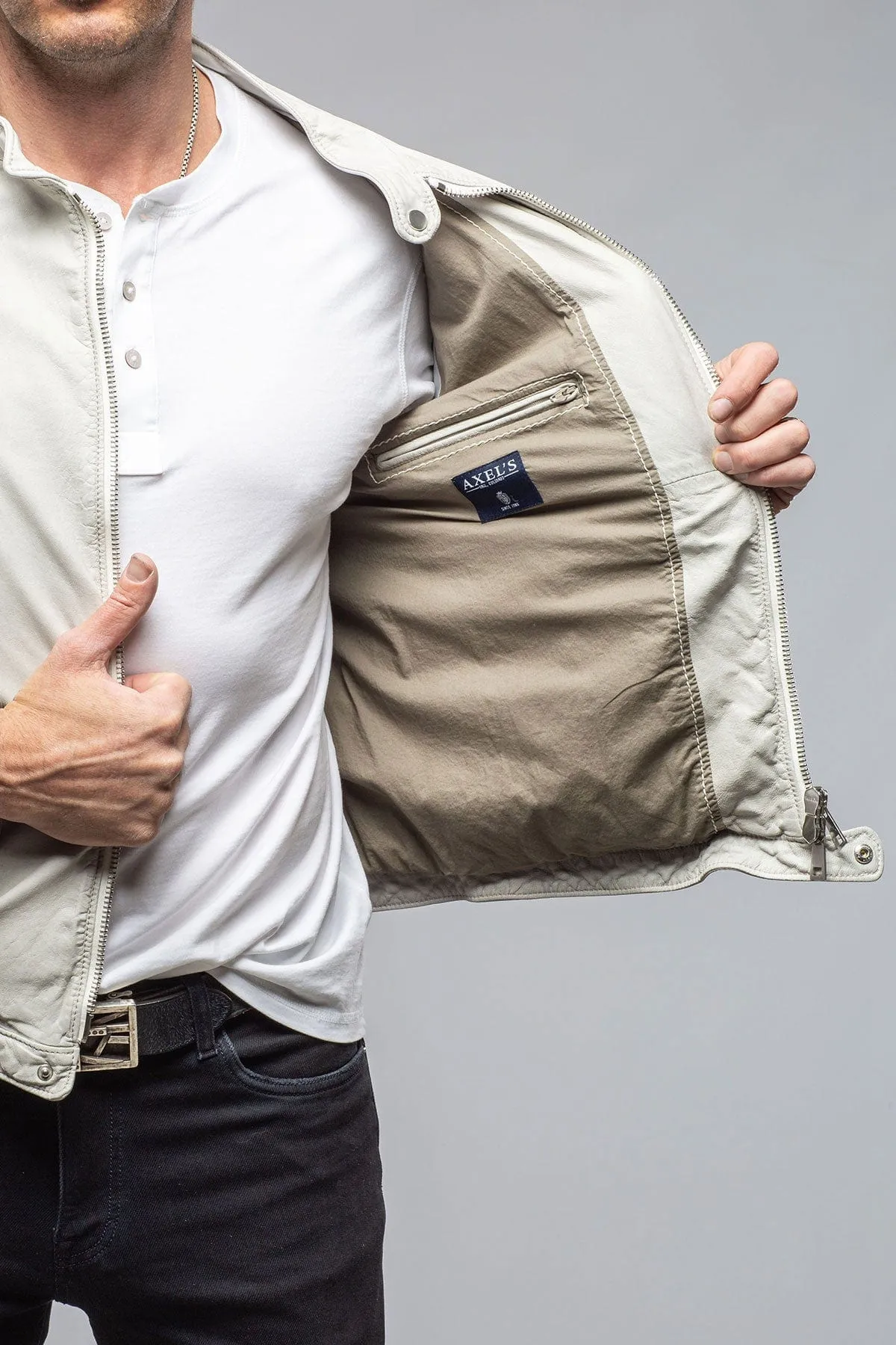 Scout Moto Jacket In White