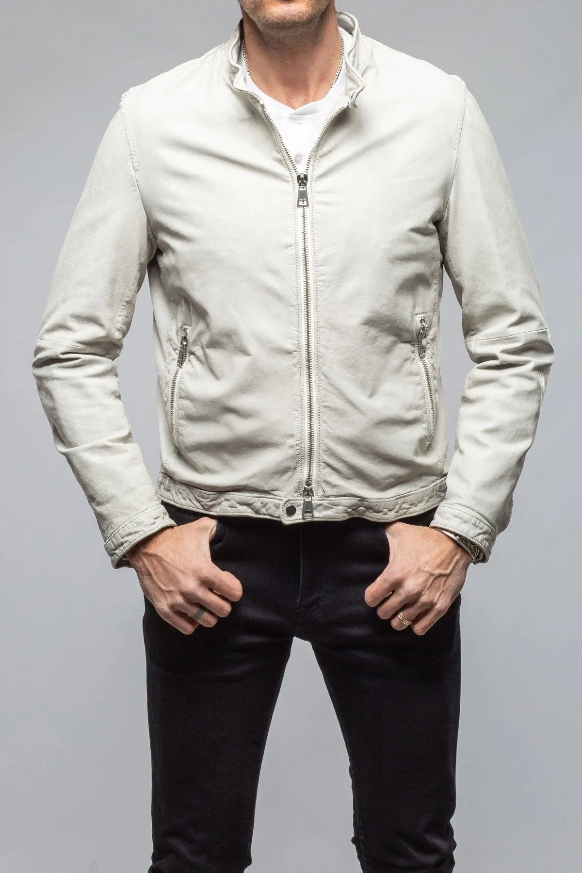 Scout Moto Jacket In White