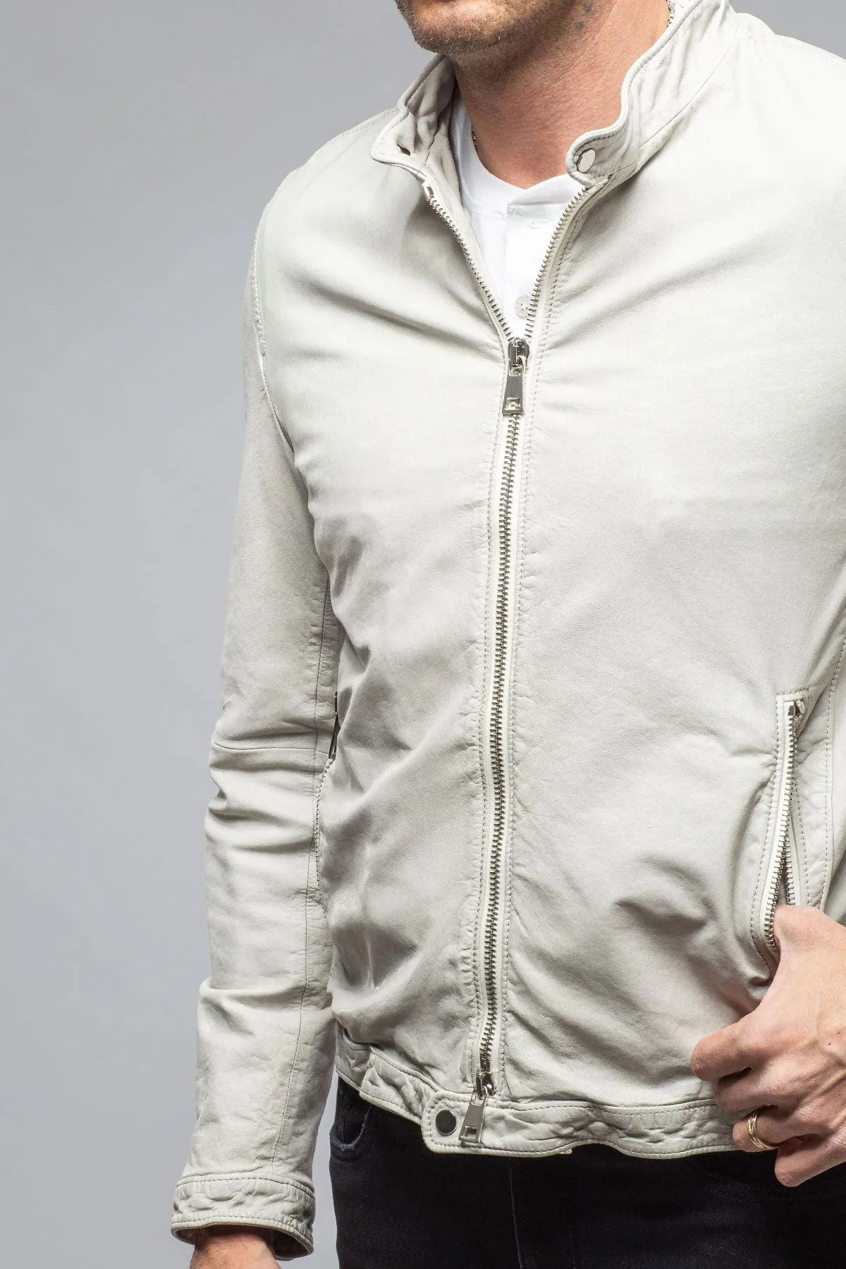 Scout Moto Jacket In White