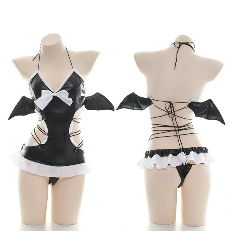 Sexy Devil Wings Maid Lingerie