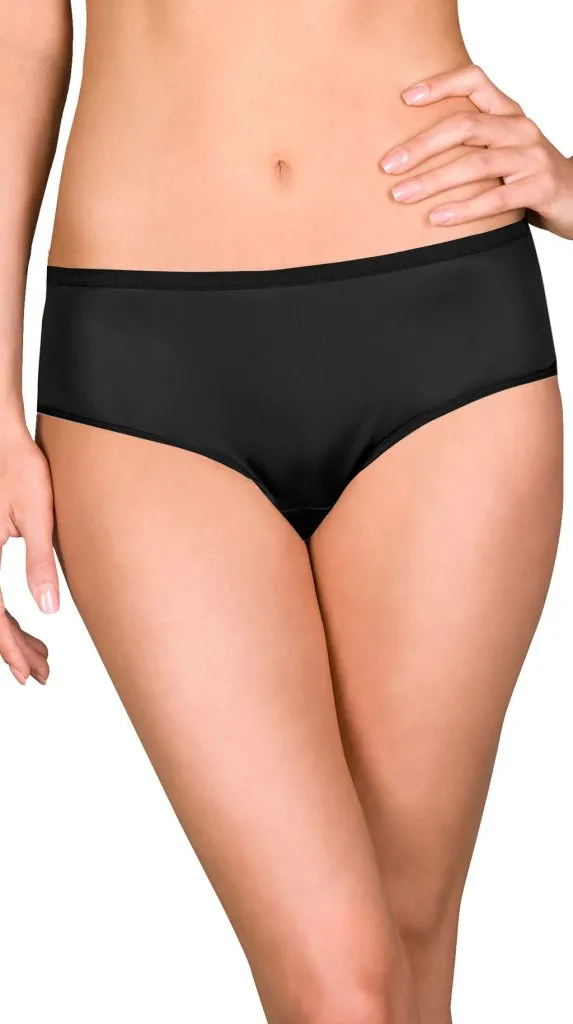 Shadowline Women's Underwear Hipster Nylon Panties 3-Pack