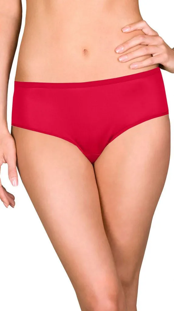 Shadowline Women's Underwear Hipster Nylon Panties 3-Pack