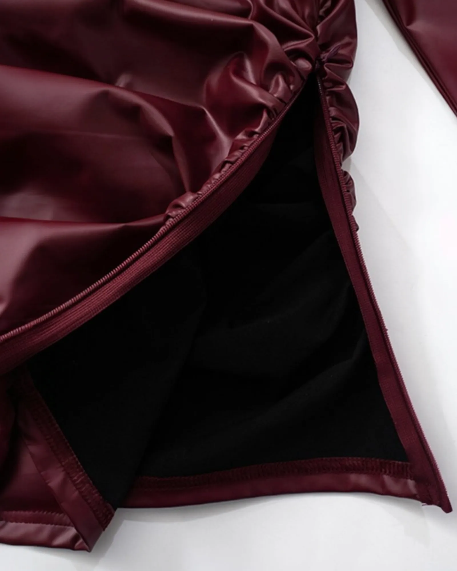 Skinny Faux Leather Top