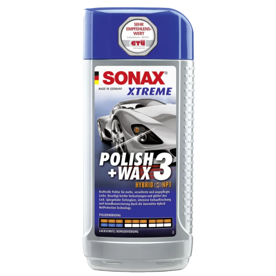 SONAX Xtreme Polish   Wax 3 Nano Pro 500ml