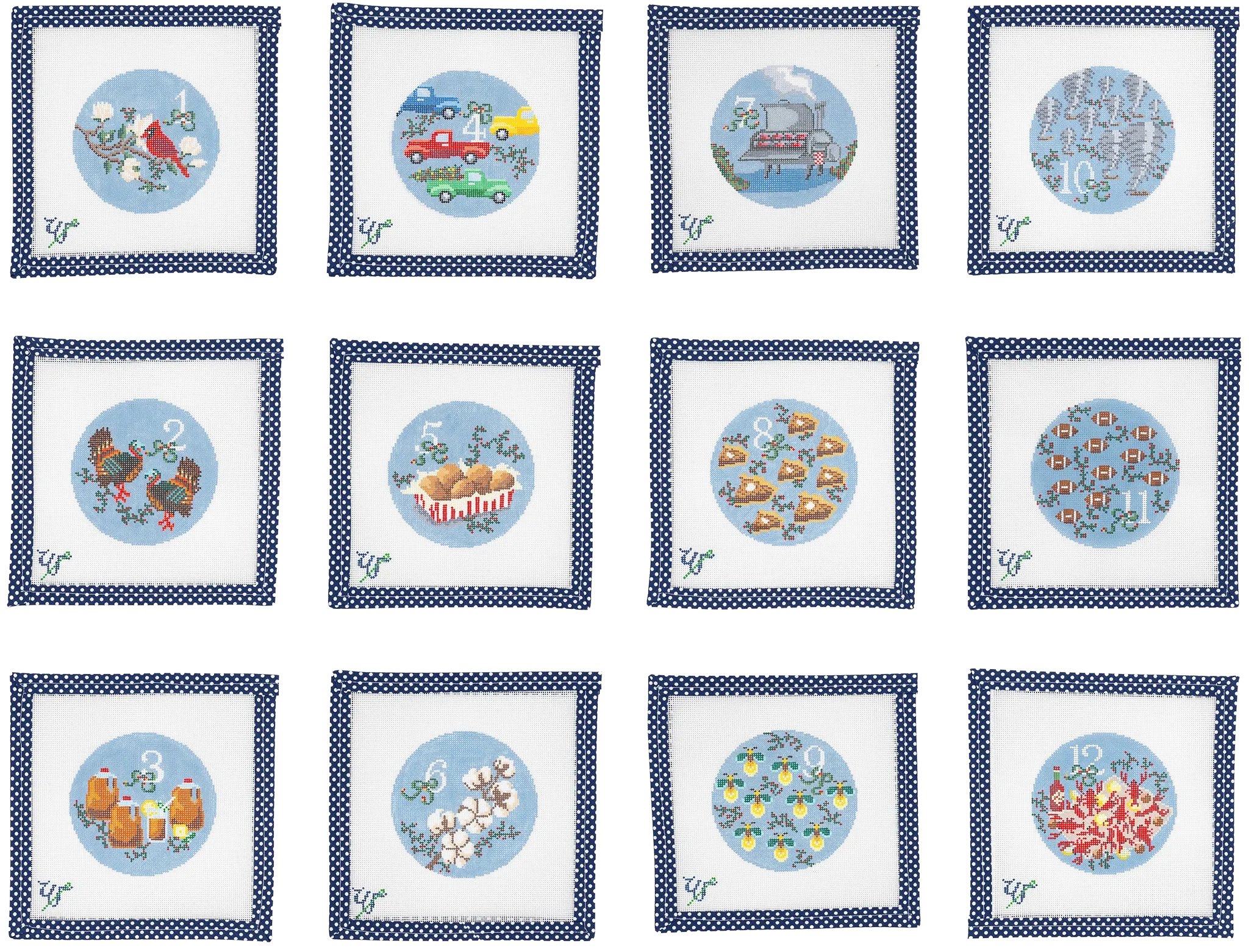 Southern Christmas Set