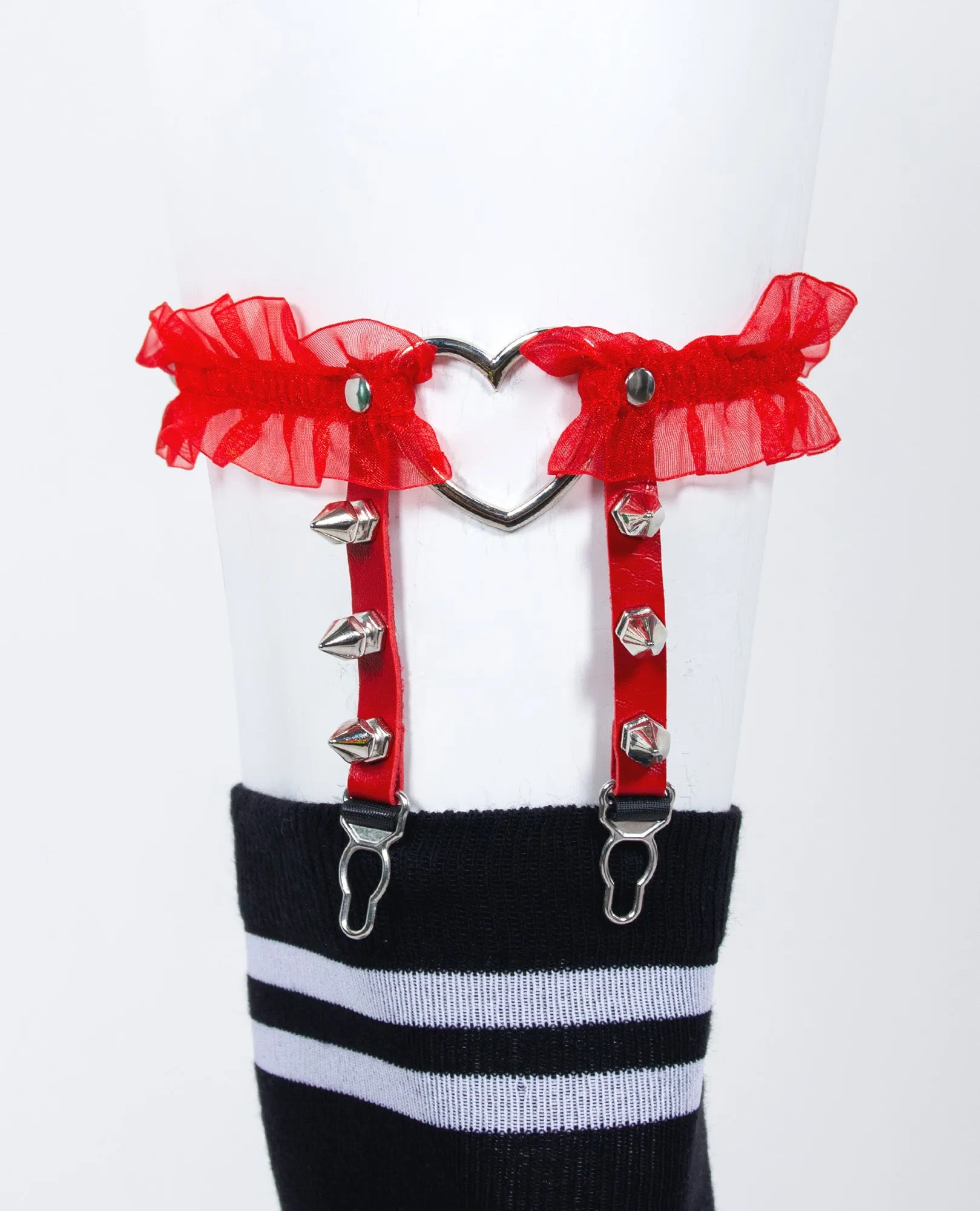 SPIKES N FRILLS SUSPENDER
