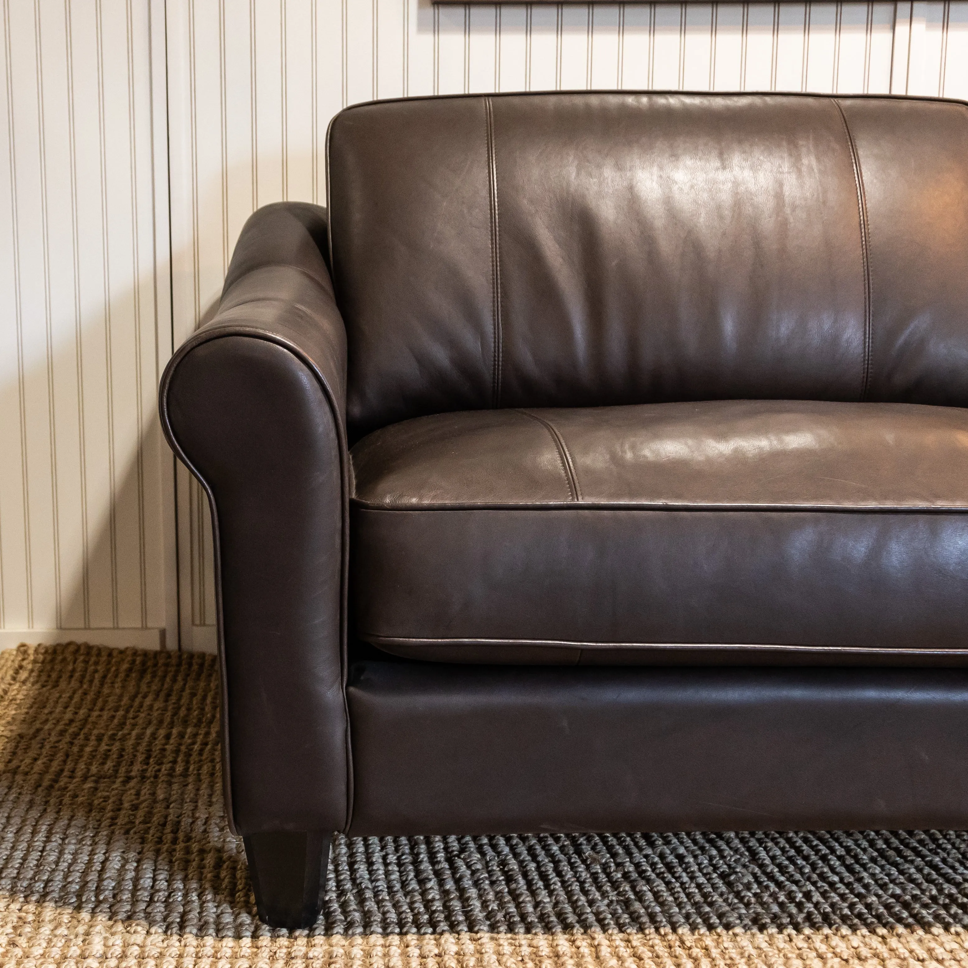 Spruce Leather Sofa