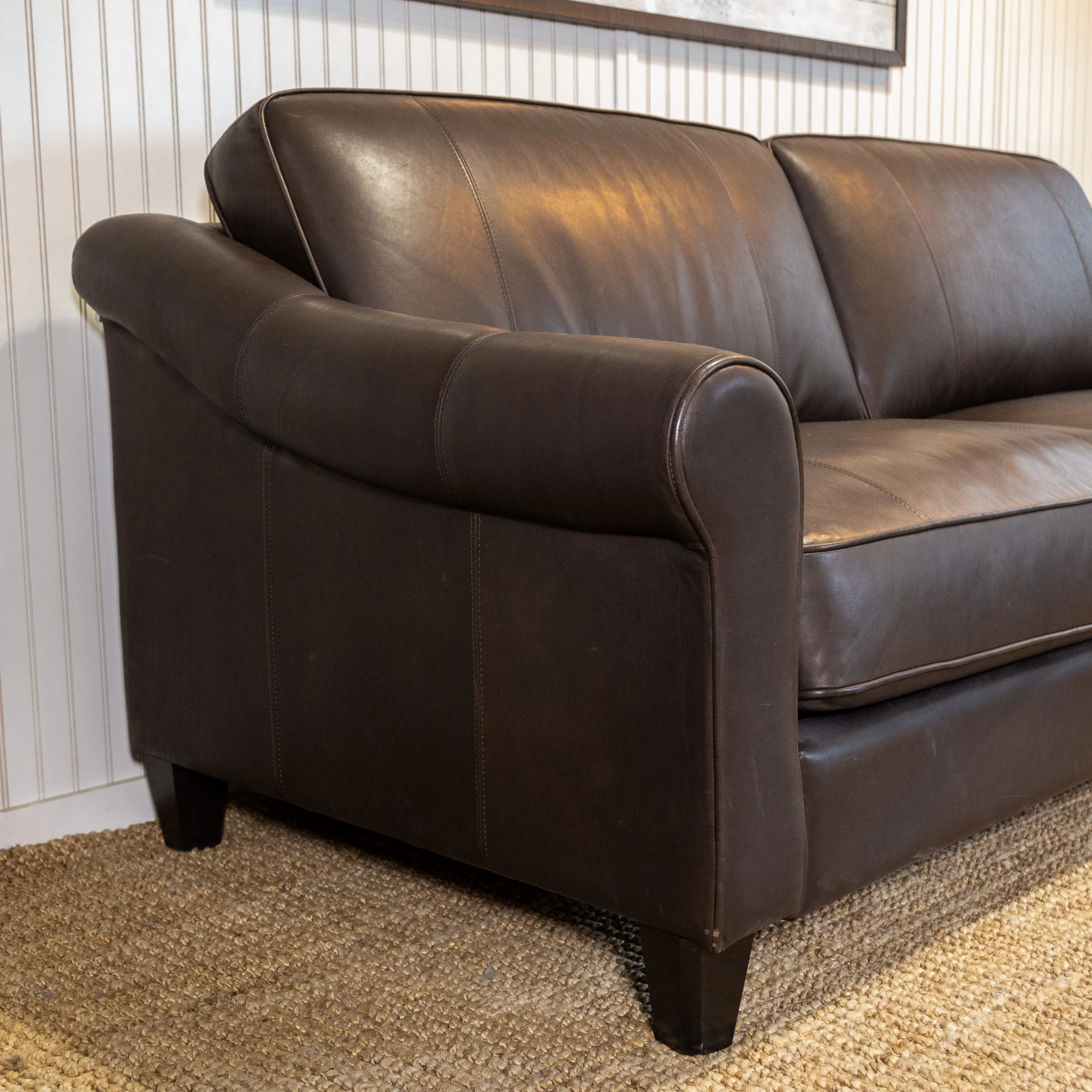 Spruce Leather Sofa