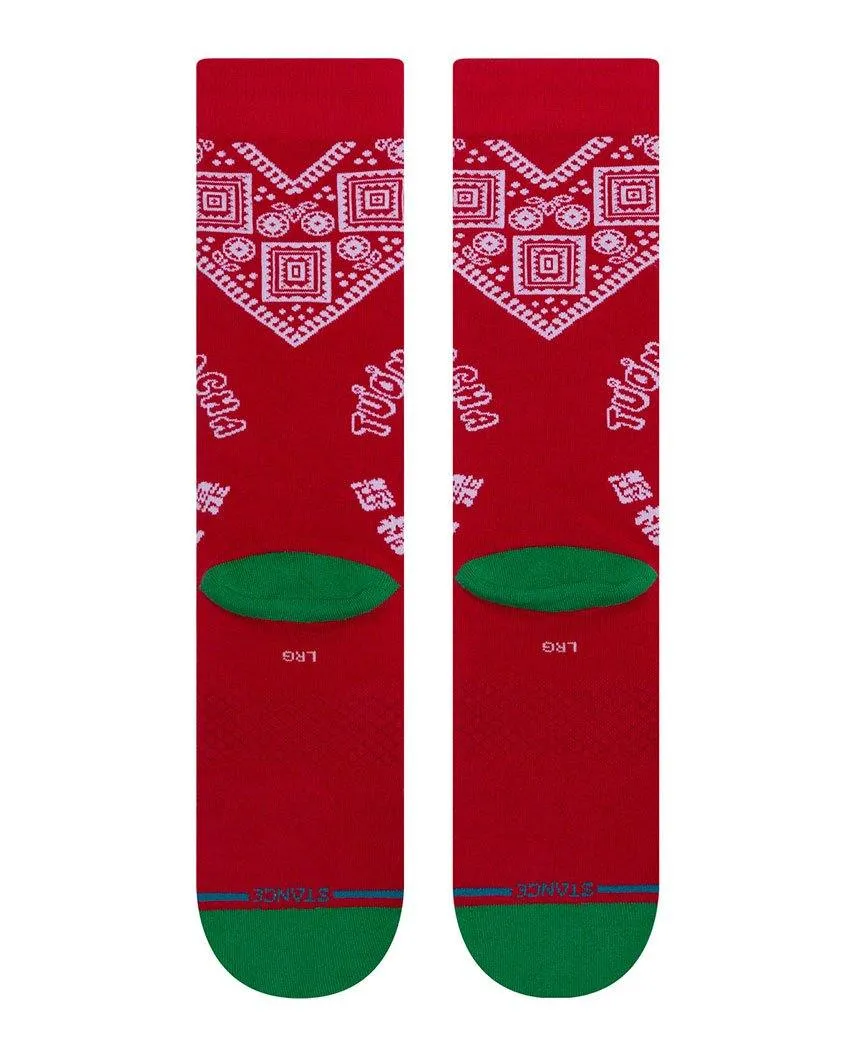 Sriracha Crew Socks Red