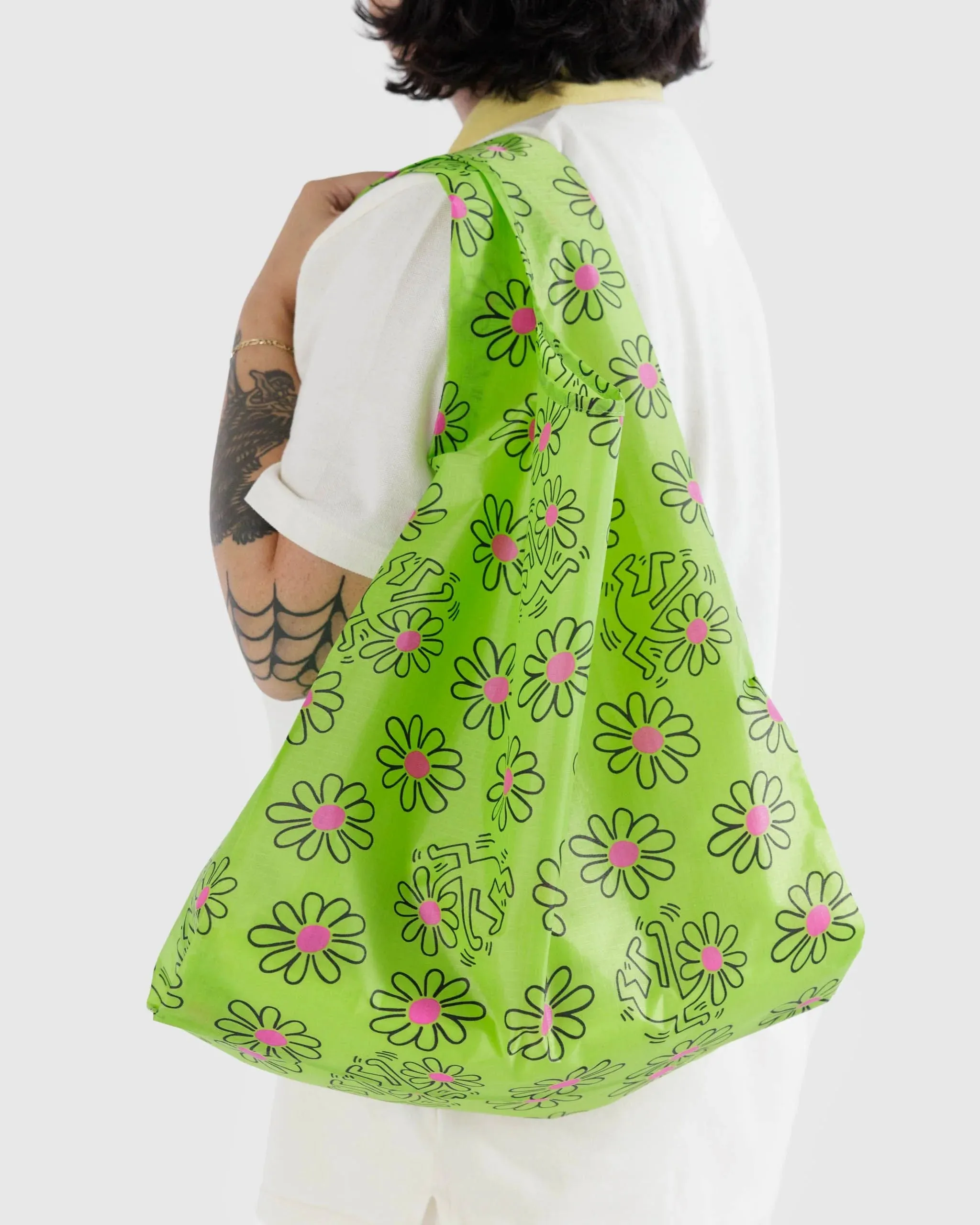 Standard Baggu - Keith Haring Flower