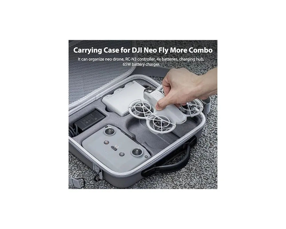 Startrc Carrying Case for DJI Neo Portable PU Storage Protective Bag for DJI Neo: Protect your drone in style with Startrc