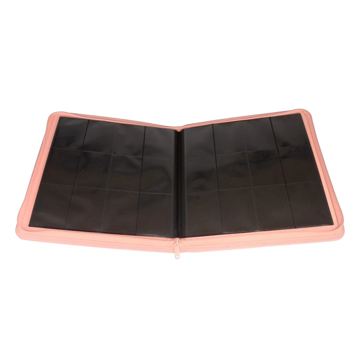 STEALTH 12 Pocket Zip Trading Card Binder - PINK