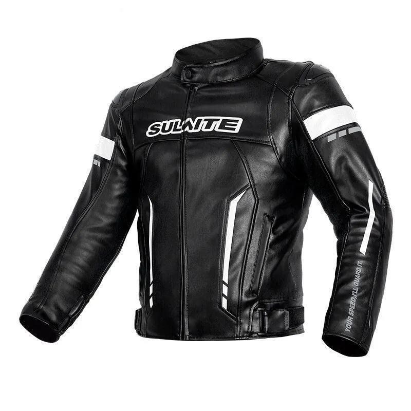 SULAITE™ Autumn/Winter Motorcycle PU Leather Jacket