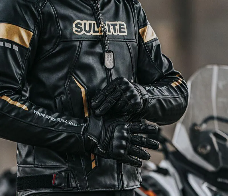 SULAITE™ Autumn/Winter Motorcycle PU Leather Jacket