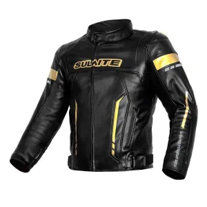 SULAITE™ Autumn/Winter Motorcycle PU Leather Jacket