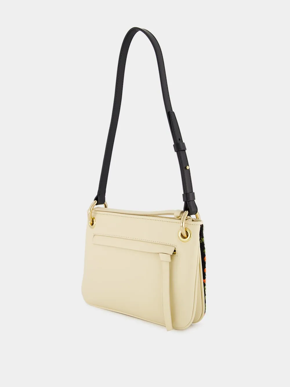 Tasca Arrow-Patterned Orange Bag