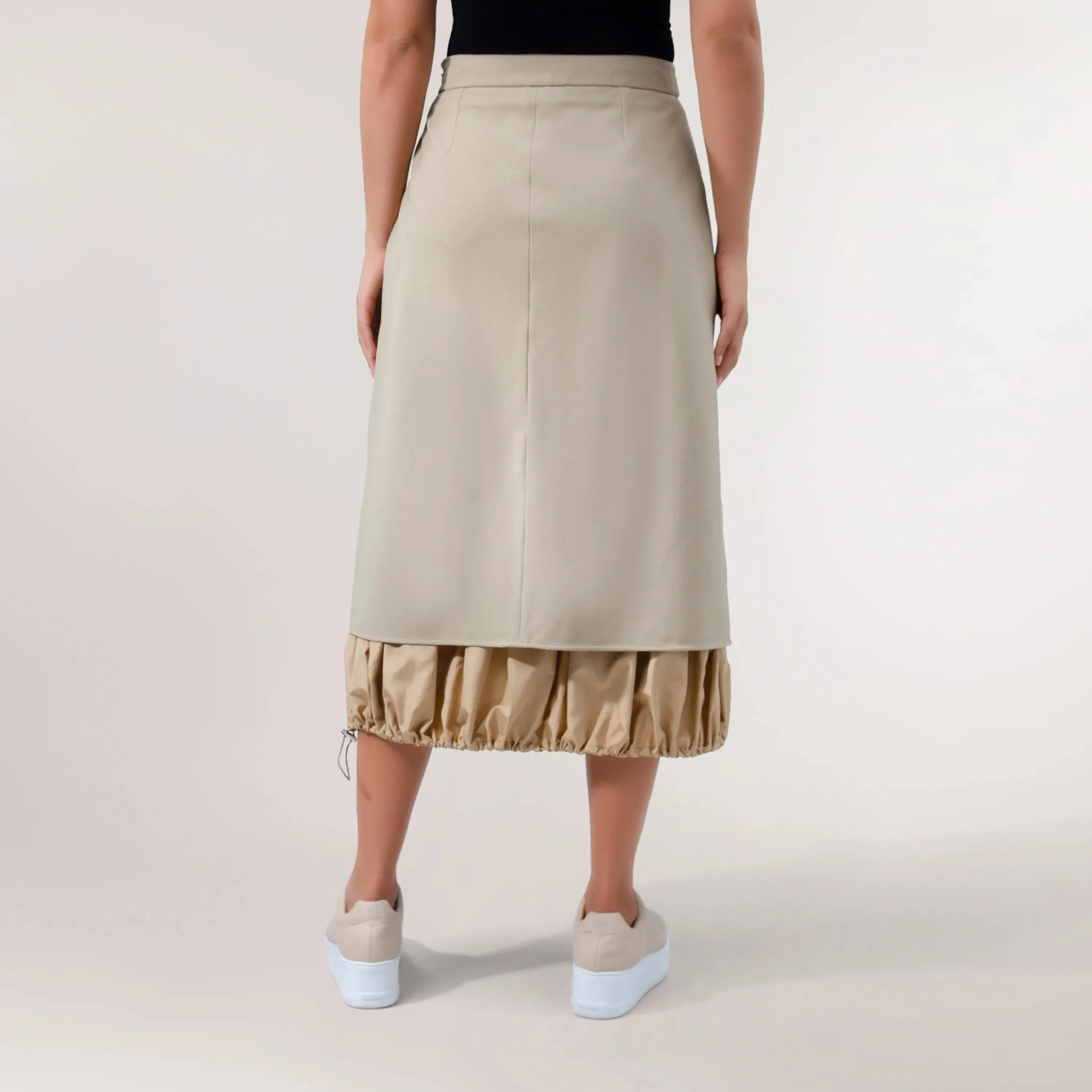 Techno Skirt - SEASONAL BEIGE