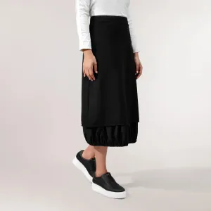Techno Skirt - SEASONAL BLACK