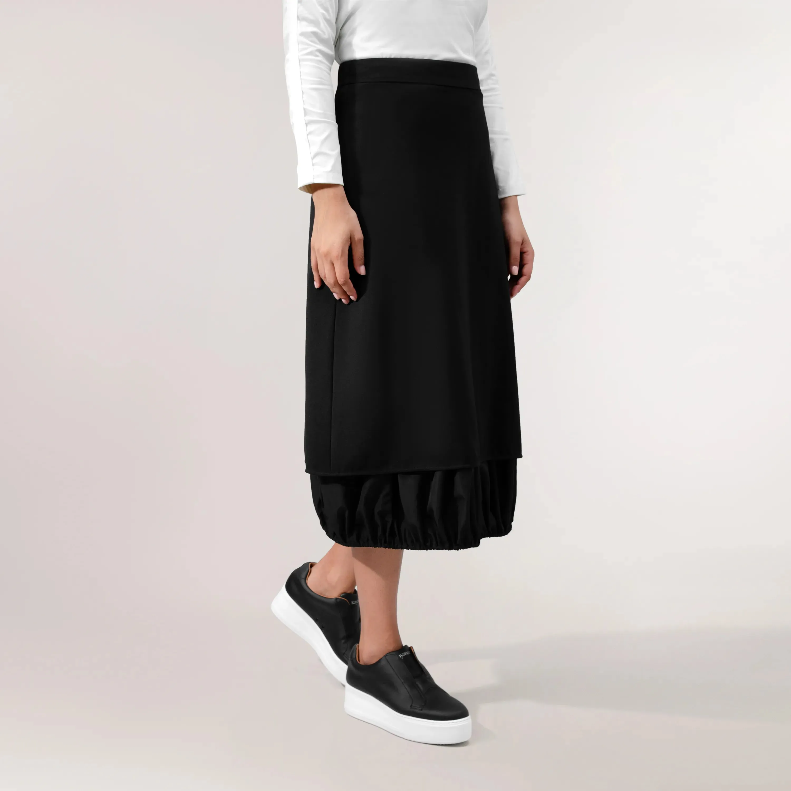 Techno Skirt - SEASONAL BLACK
