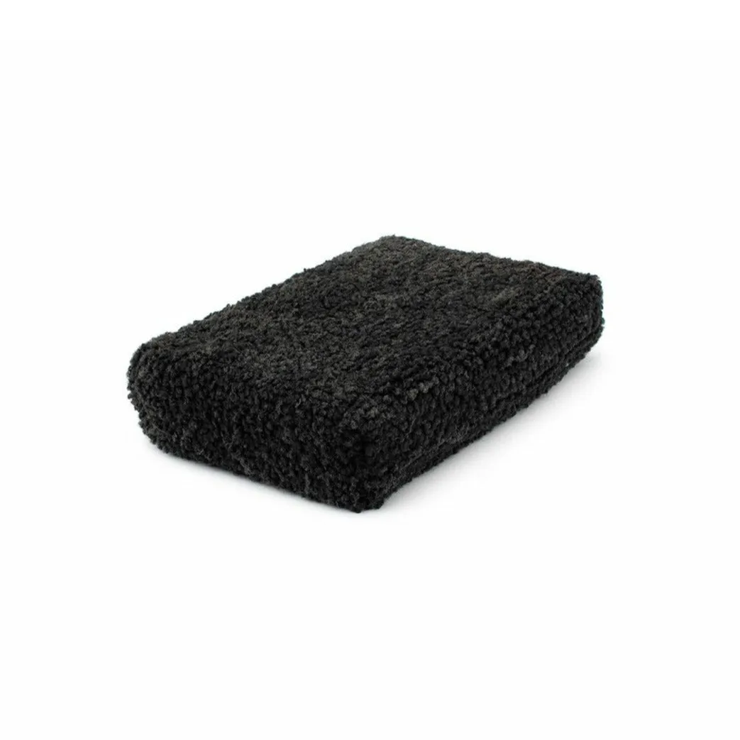 The Rag Company Terry Detailing Applicator Sponge Black 3" x 5"