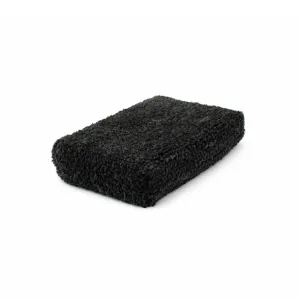 The Rag Company Terry Detailing Applicator Sponge Black 3" x 5"